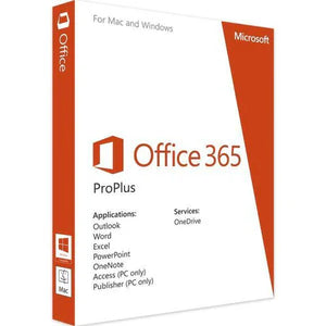 Office 365 Professional Plus 32 bit e 64 bit 5 Dispositivi (Windows & Mac)