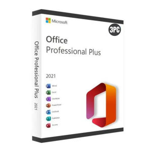 Office 2021 Professional Plus 32 bit e 64 bit 3/PC  Windows